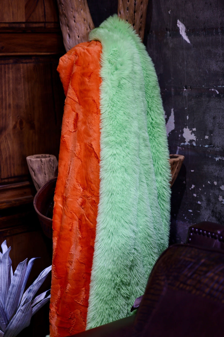 The Tangerine Hop Blanket