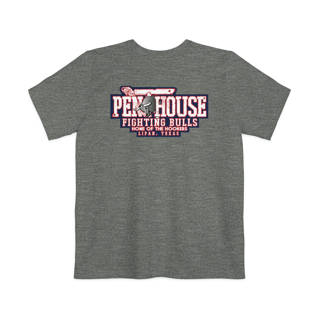 Penthouse Red, White & Blue Pocket T-Shirt