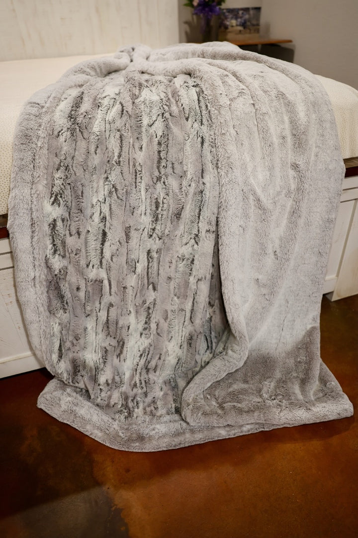 The Silver Snow Dream Blanket