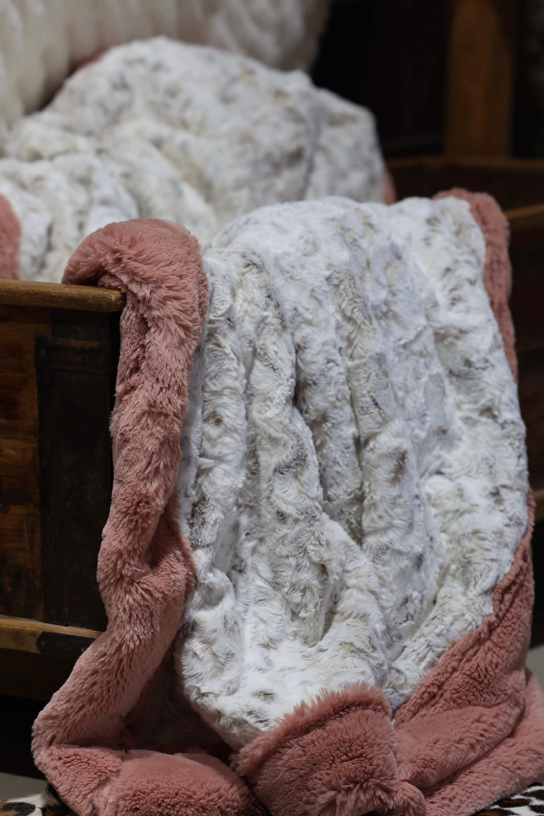 The Blush Owl Blanket