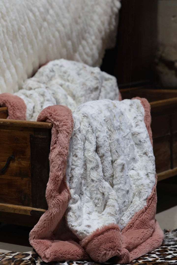 The Blush Owl Blanket