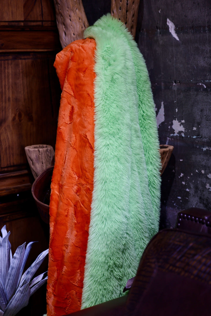 The Tangerine Hop Blanket