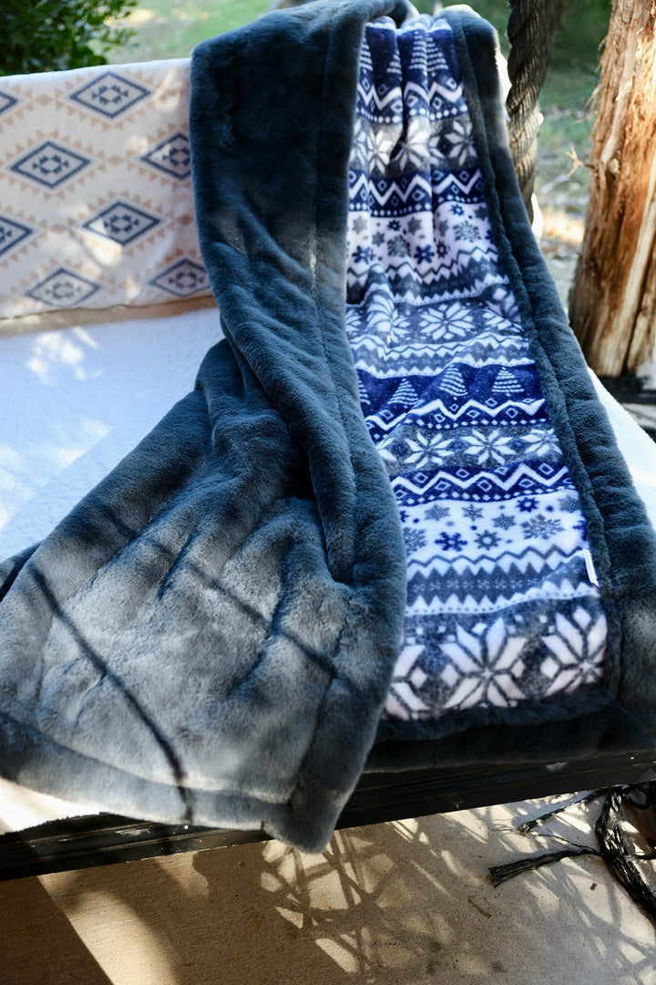 The Ashen Sweater Glow Blanket