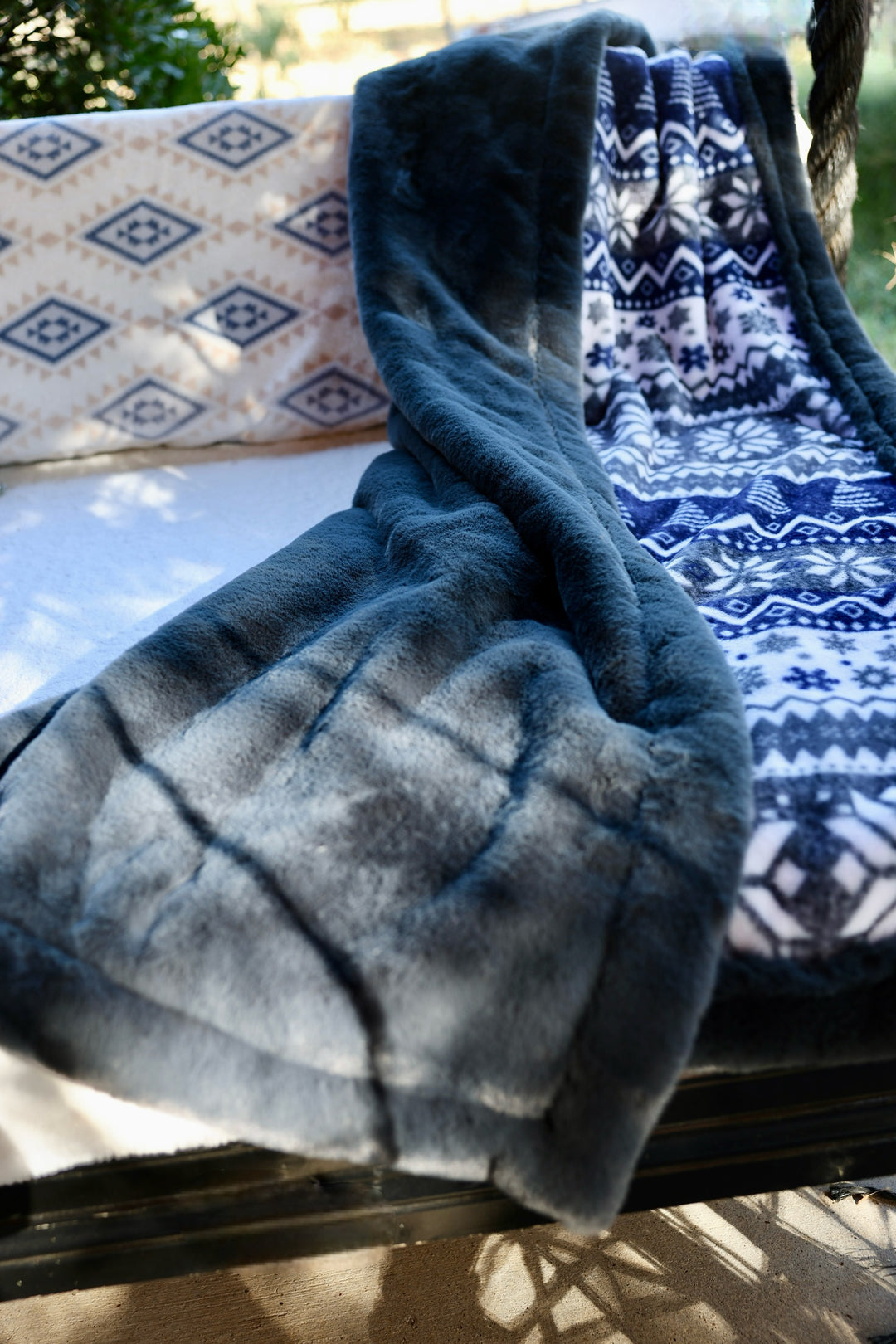 The Ashen Sweater Glow Blanket