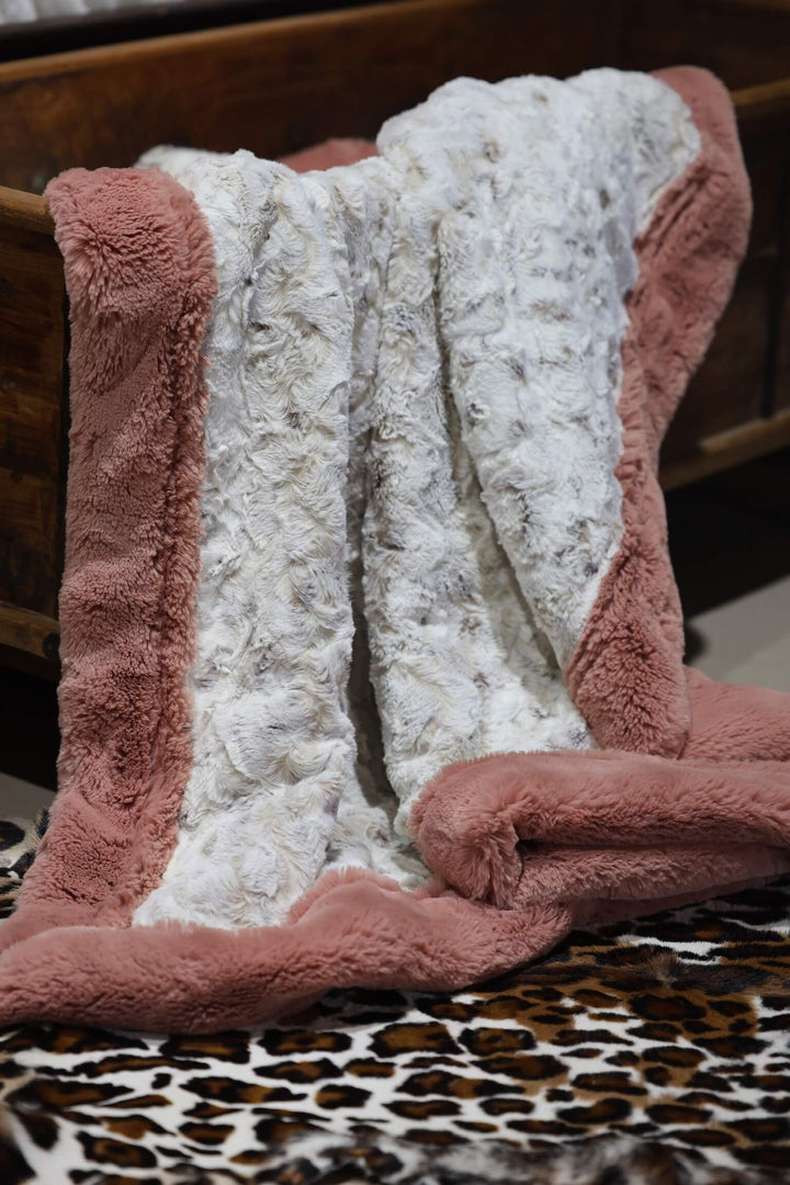 The Blush Owl Blanket