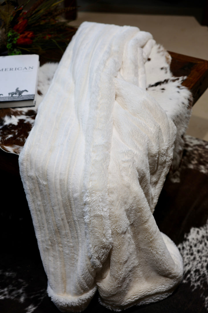 The Arctic Cream Blanket