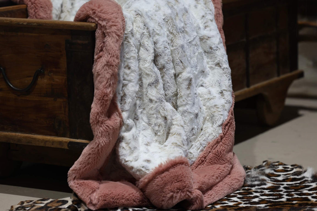 The Blush Owl Blanket