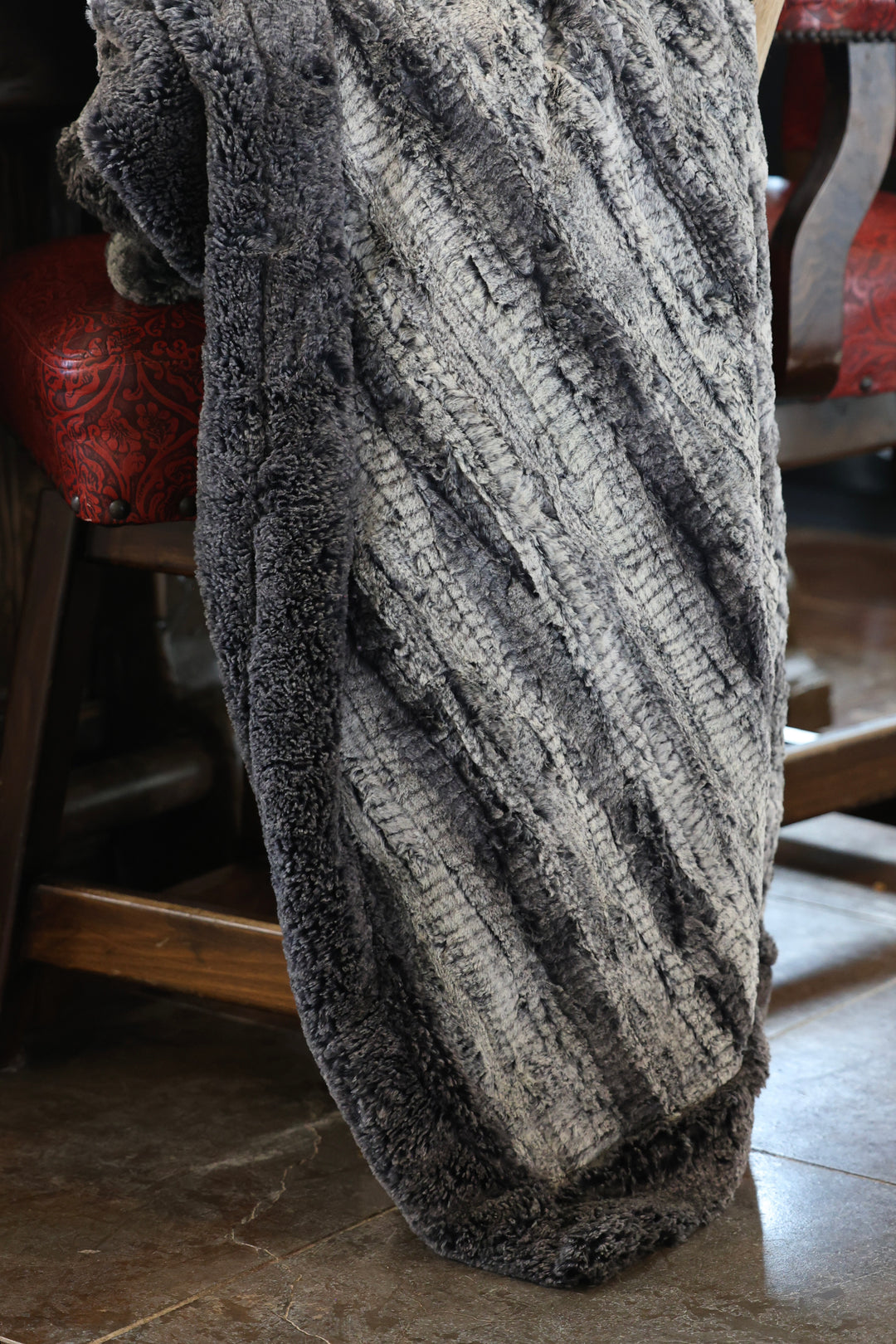 The Blacksmith Dark Alloy Blanket