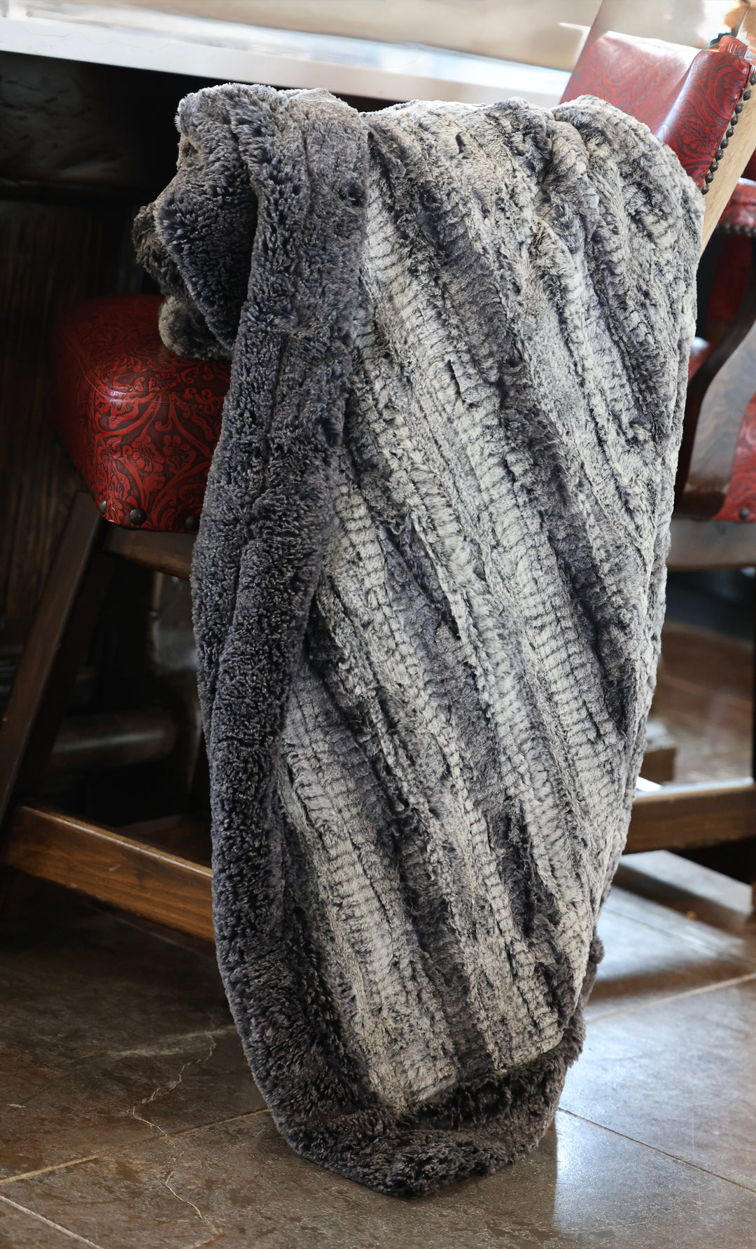 The Blacksmith Dark Alloy Blanket