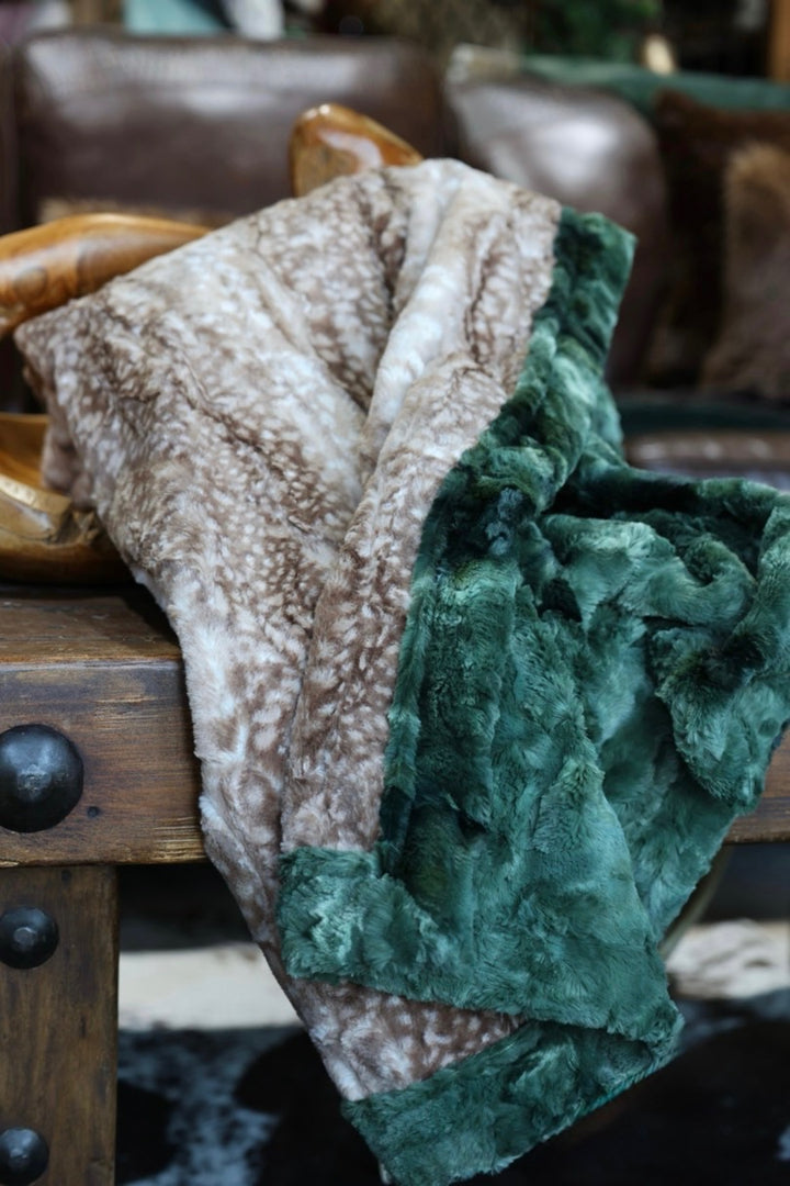 The Honey Camo Blanket