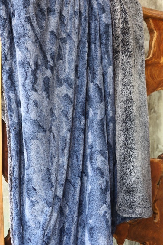 The Moonbeam Blue Blanket