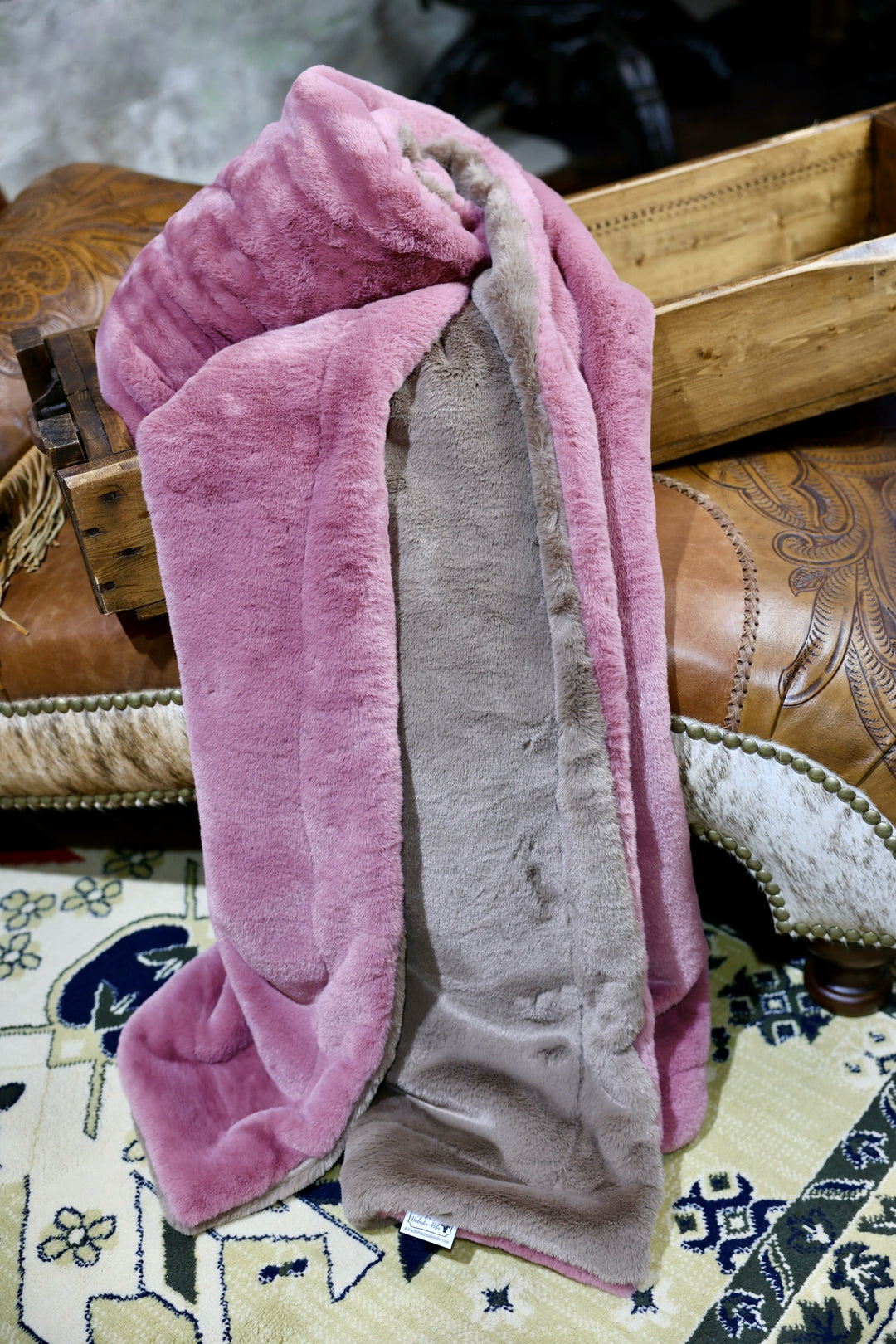 The Desert Blush Glow Blanket