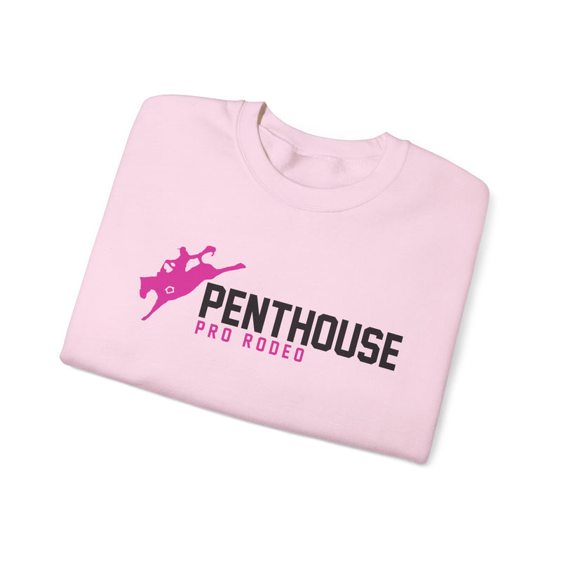 Penthouse Pro Rodeo Pink Crewneck Sweatshirt