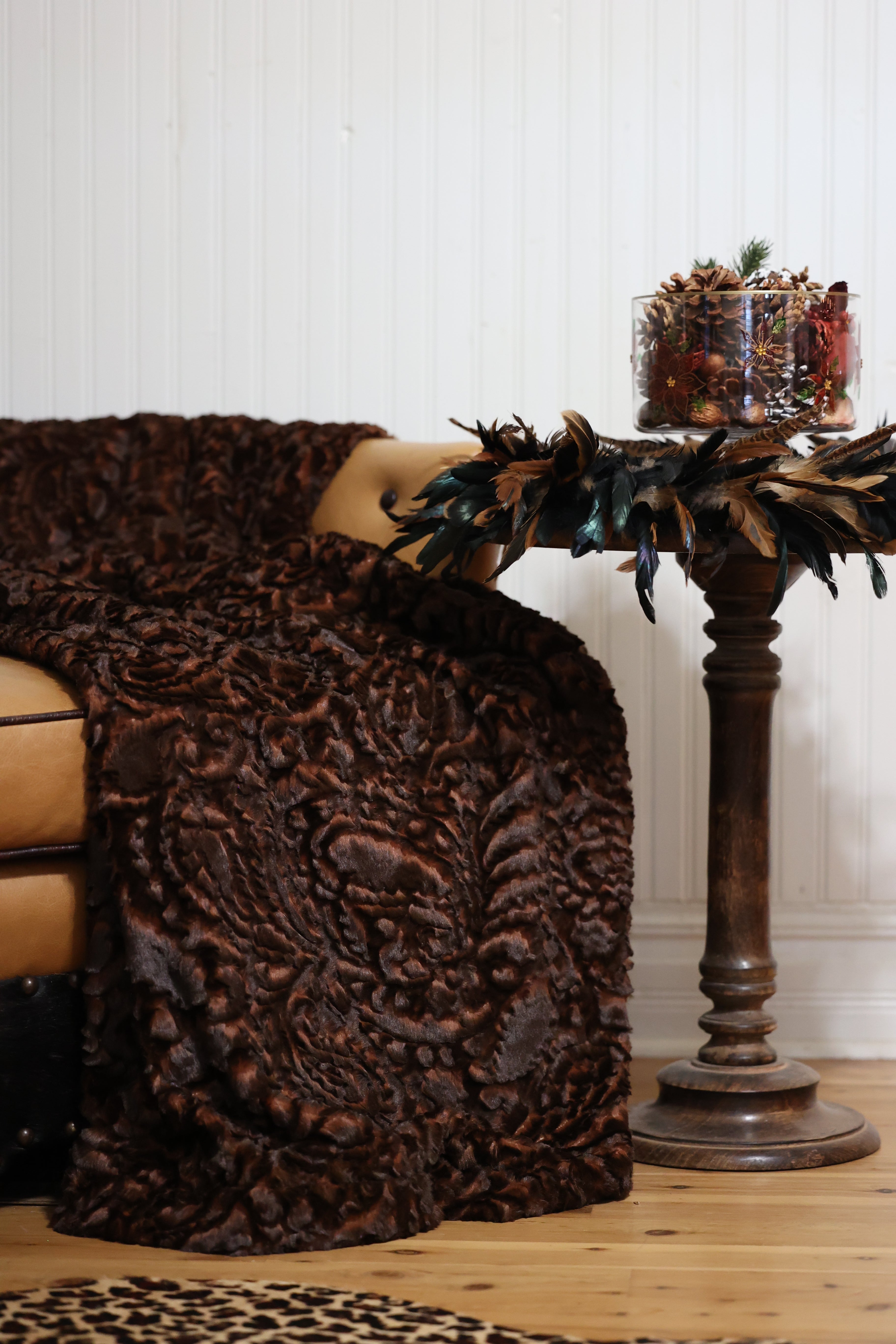 The Chestnut Paisley Blanket – The Handmade Heifer