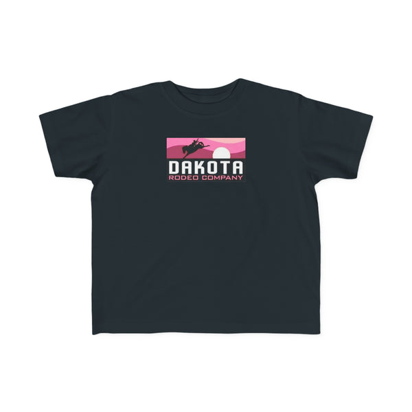 Dakota Rodeo Toddler T-Shirt (Pink Logo)