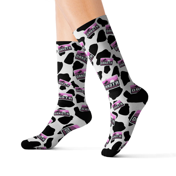 Dakota Rodeo Cow Print Socks