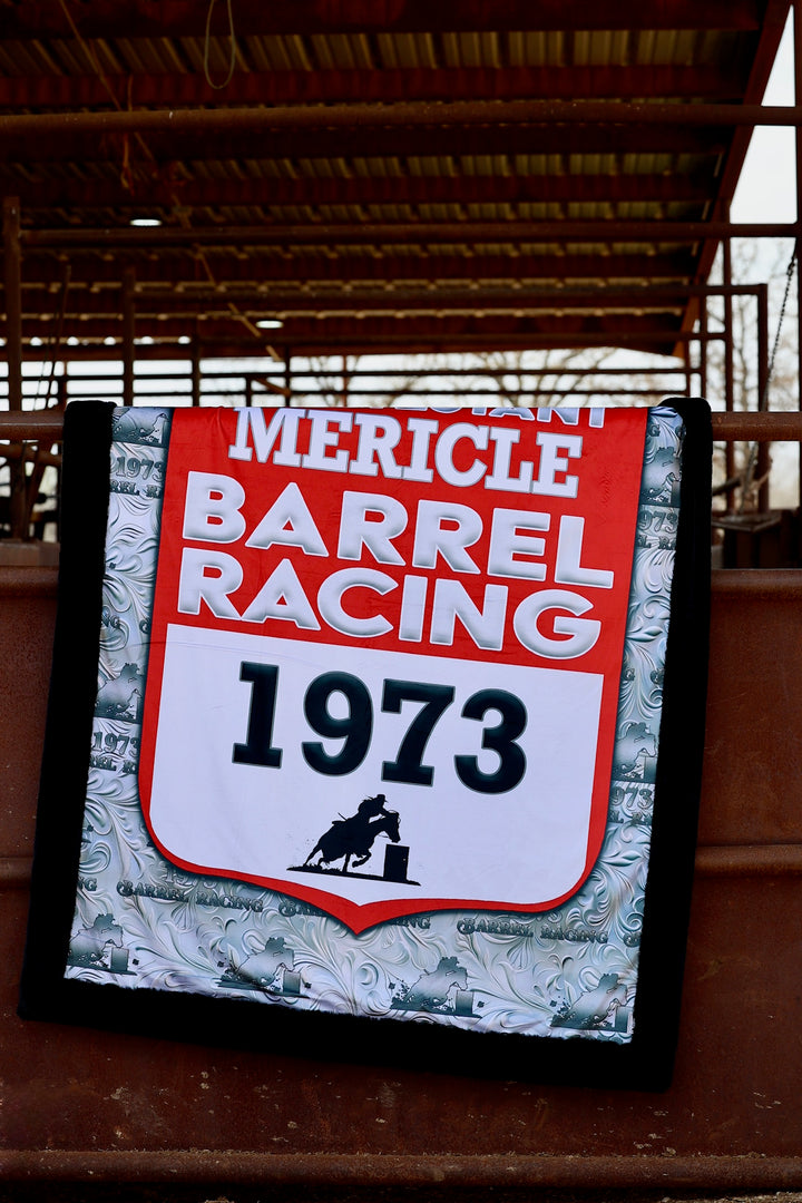 The Barrel Racing Blanket