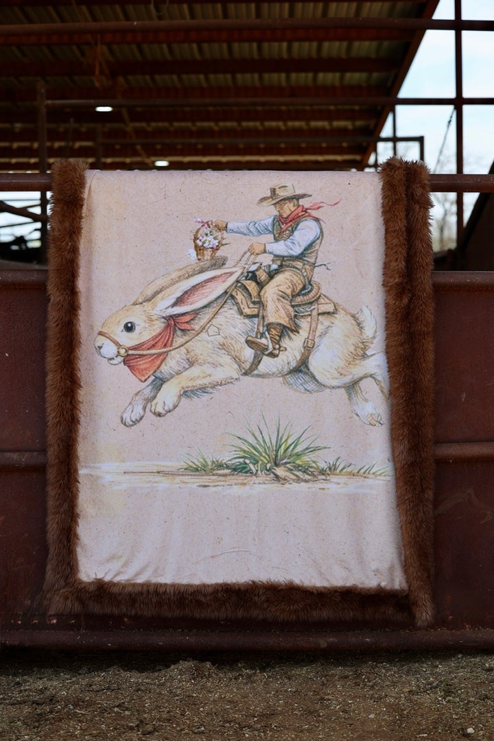 The Easter Grizzly Blanket