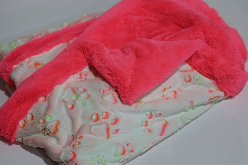 The Neon Paws Blanket- RTS
