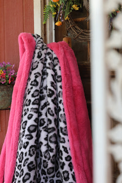 The Hot Pink Hunt Blanket- RTS