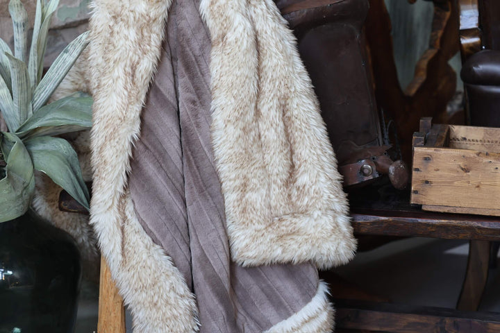 The Taupe Teddy Blanket