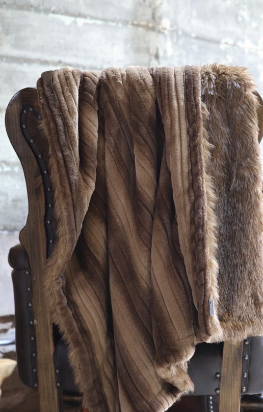 The Pecan Teddy Bear Blanket