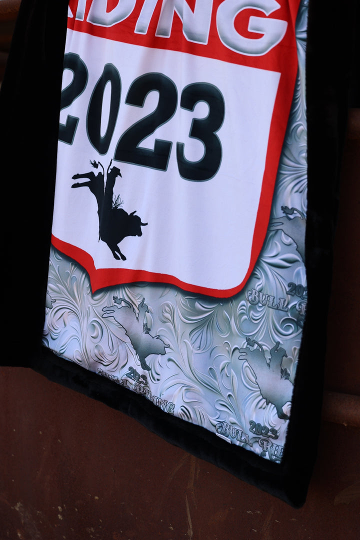 The Bull Riding Blanket
