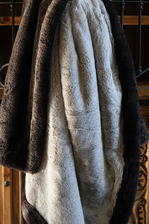 The Hearthside Latte Blanket- RTS