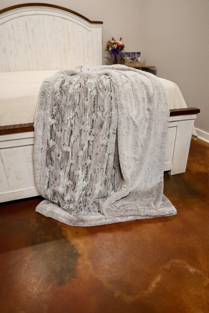 The Silver Snow Dream Blanket