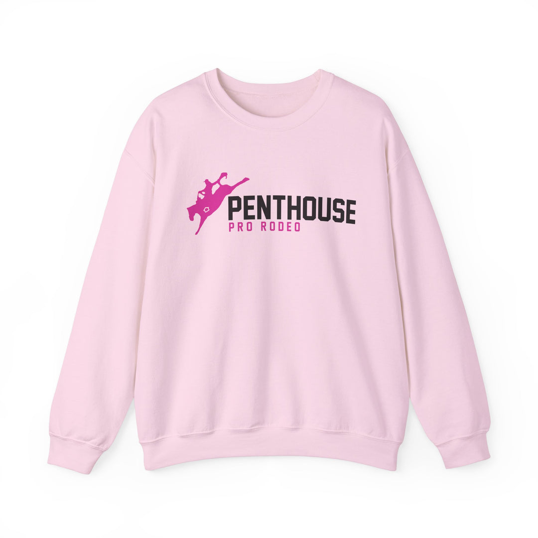 Penthouse Pro Rodeo Pink Crewneck Sweatshirt