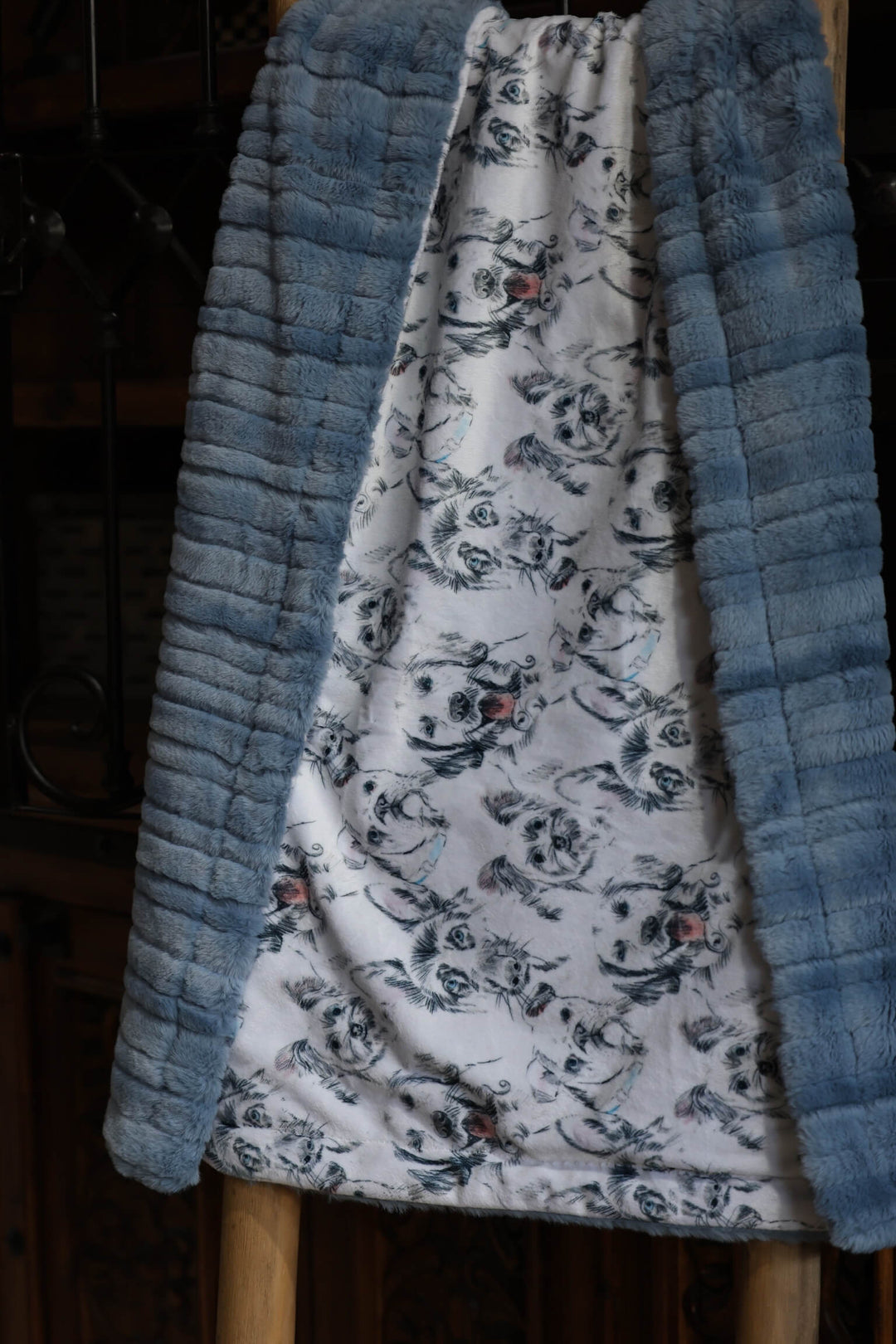 The Wagging Whiskers Blanket