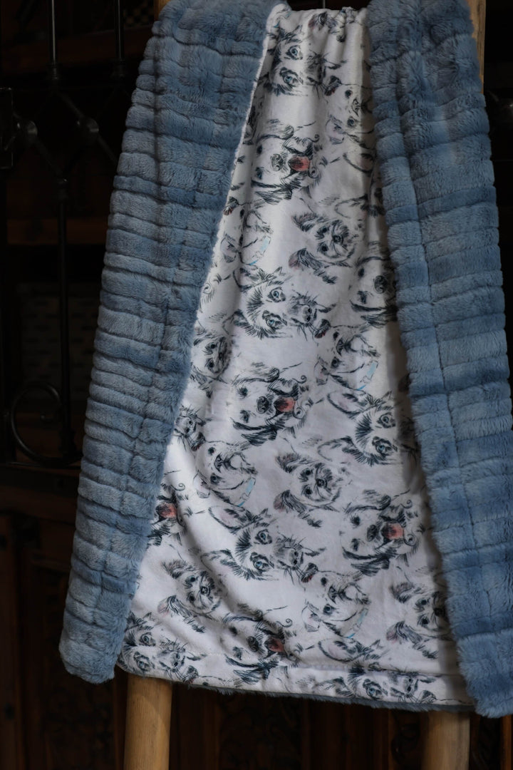 The Wagging Whiskers Blanket