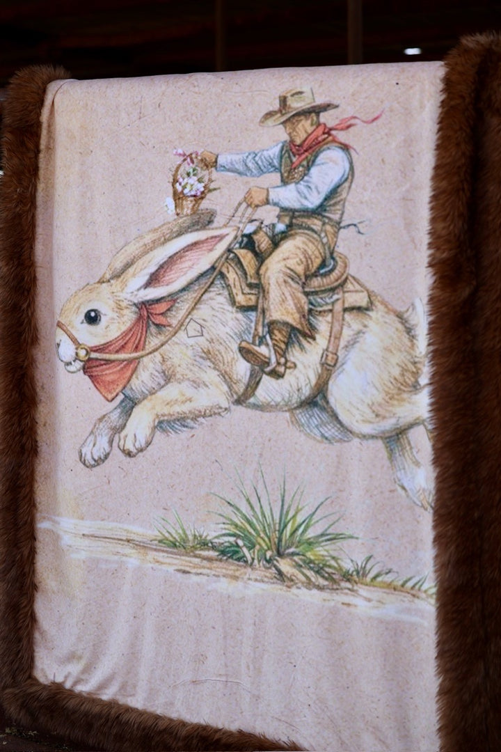 The Easter Grizzly Blanket