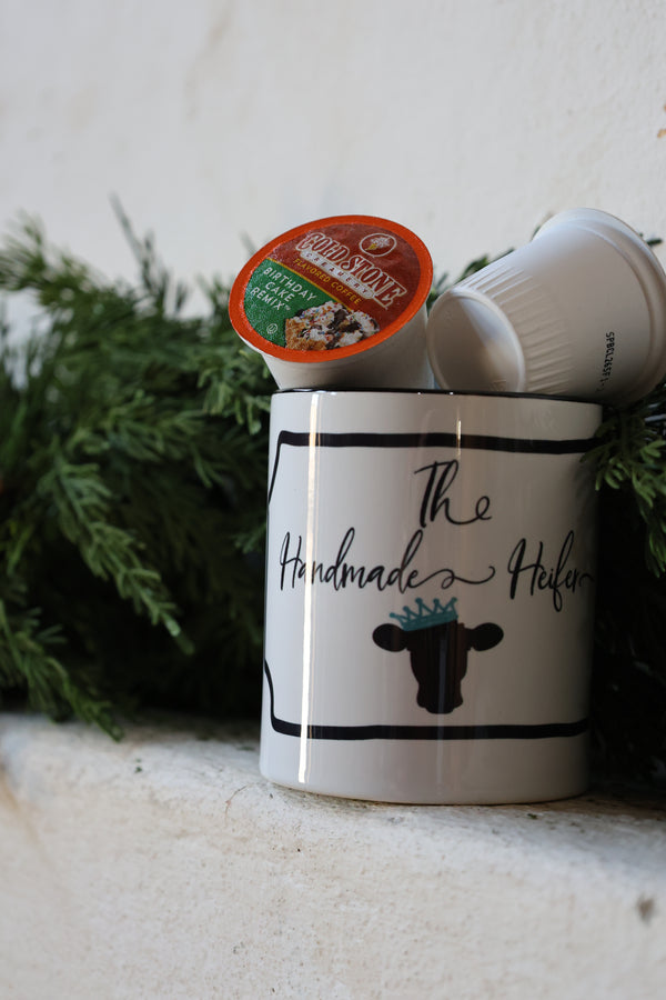 The Handmade Heifer Classic Logo Mug