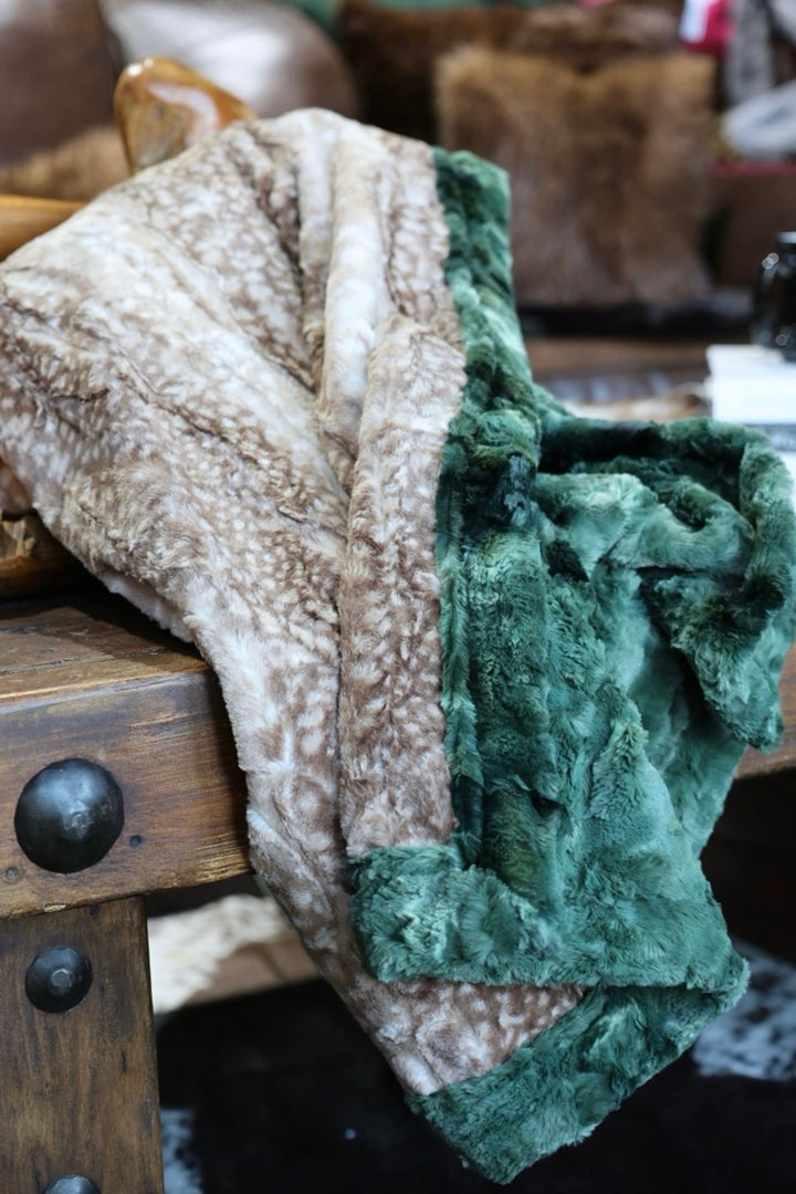 The Honey Camo Blanket