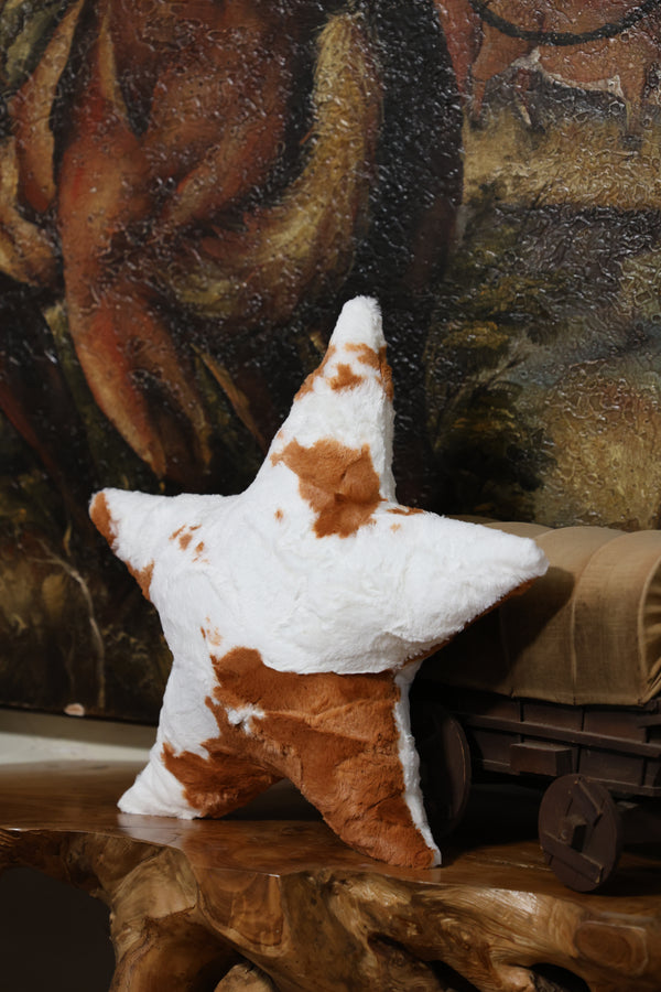 The Penny Calf Star Pillow-RTS