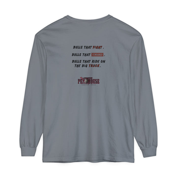 "Bulls That Fight" Long Sleeve Penthouse Shirt