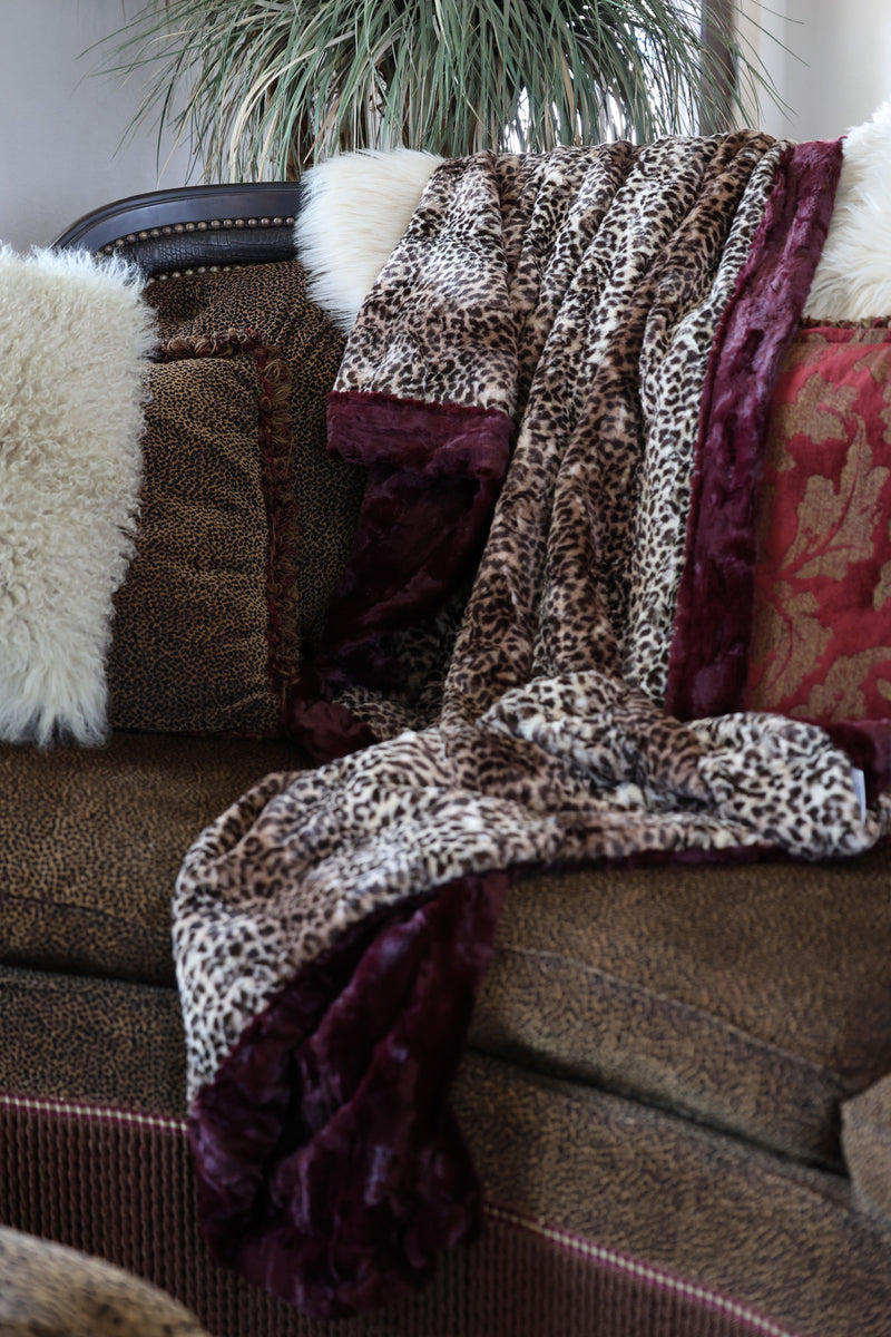 The Classy Cheetah Blanket- RTS