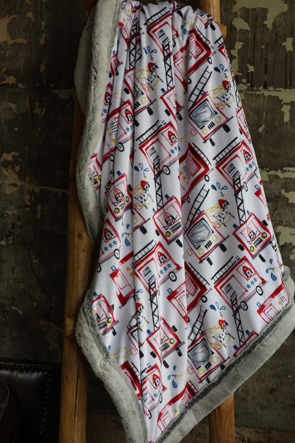 The Firehouse Dog Blanket- RTS