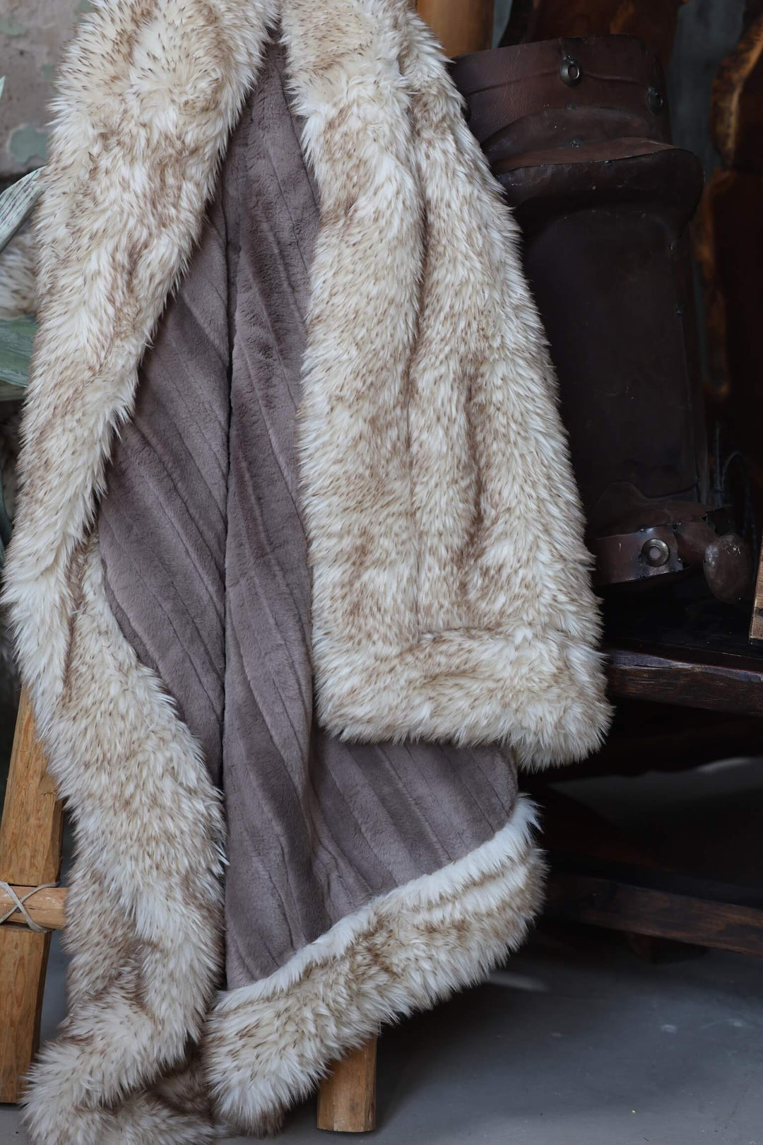 The Taupe Teddy Blanket