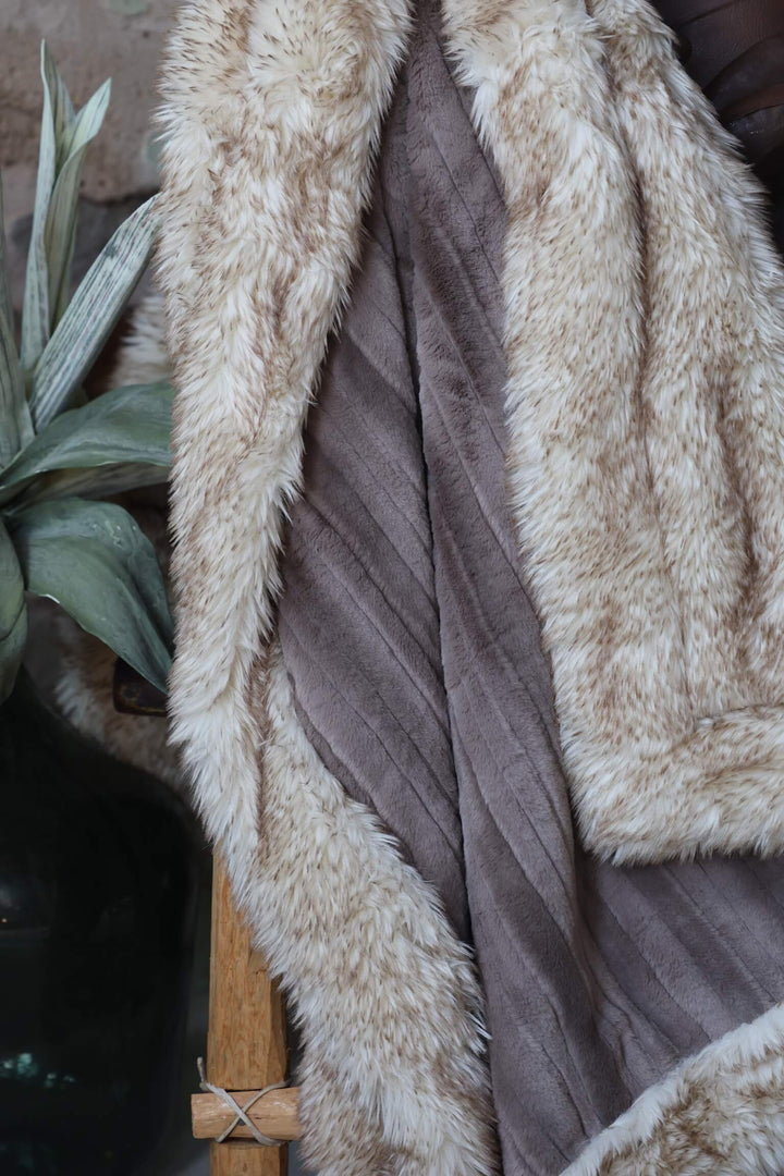 The Taupe Teddy Blanket