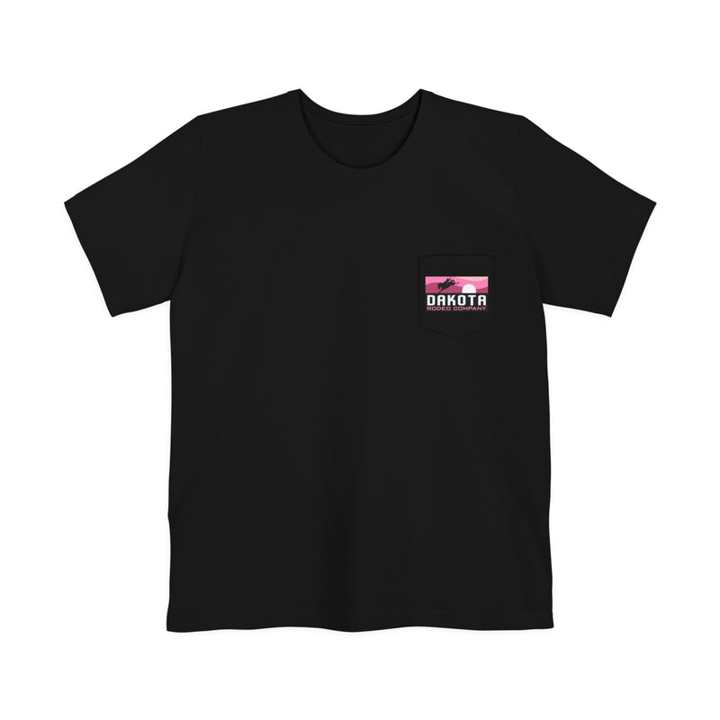 Dakota Rodeo Pink Pocket T-Shirt