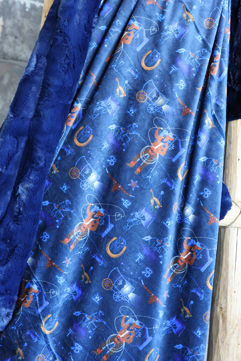 The Midnight Cowboy Blanket- RTS