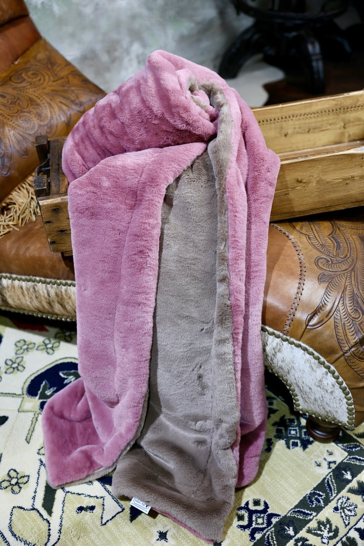 The Desert Blush Glow Blanket