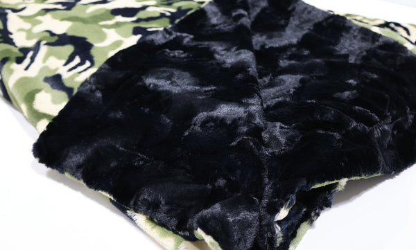 RTS- XL- CAMO/ BLACK HIDE