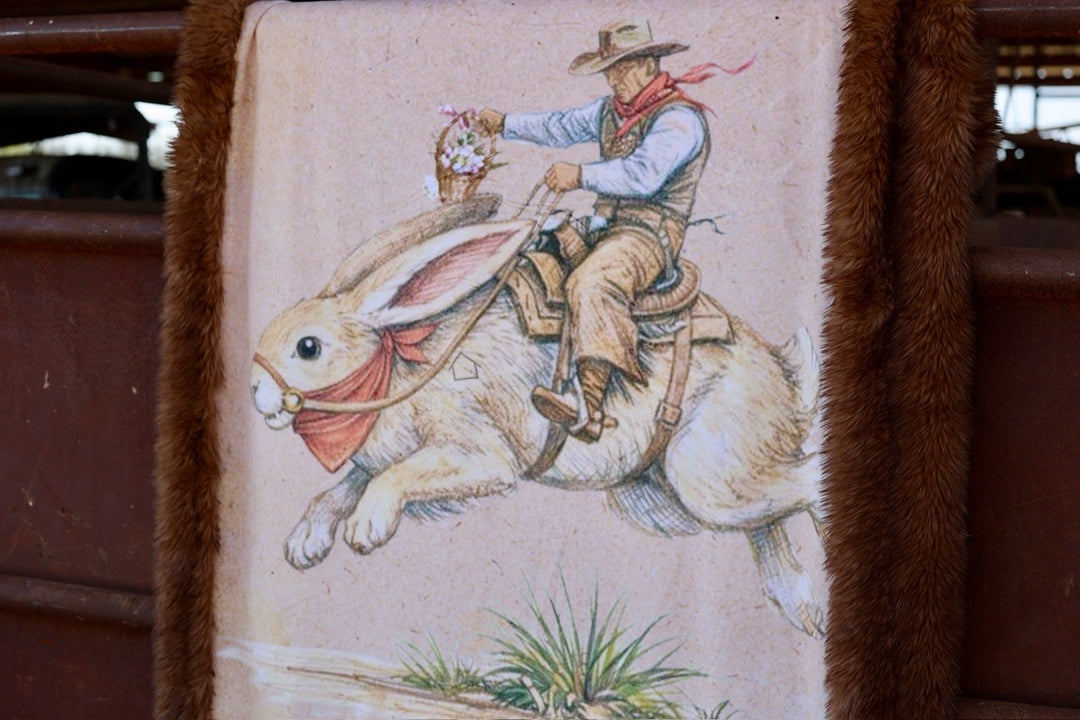 The Easter Grizzly Blanket