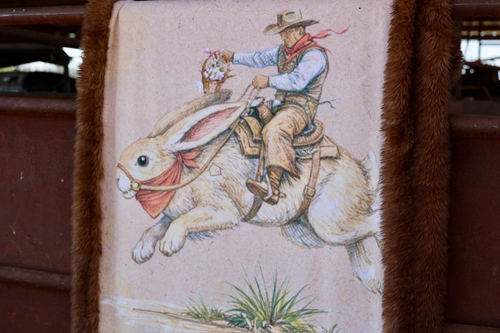 The Easter Grizzly Blanket