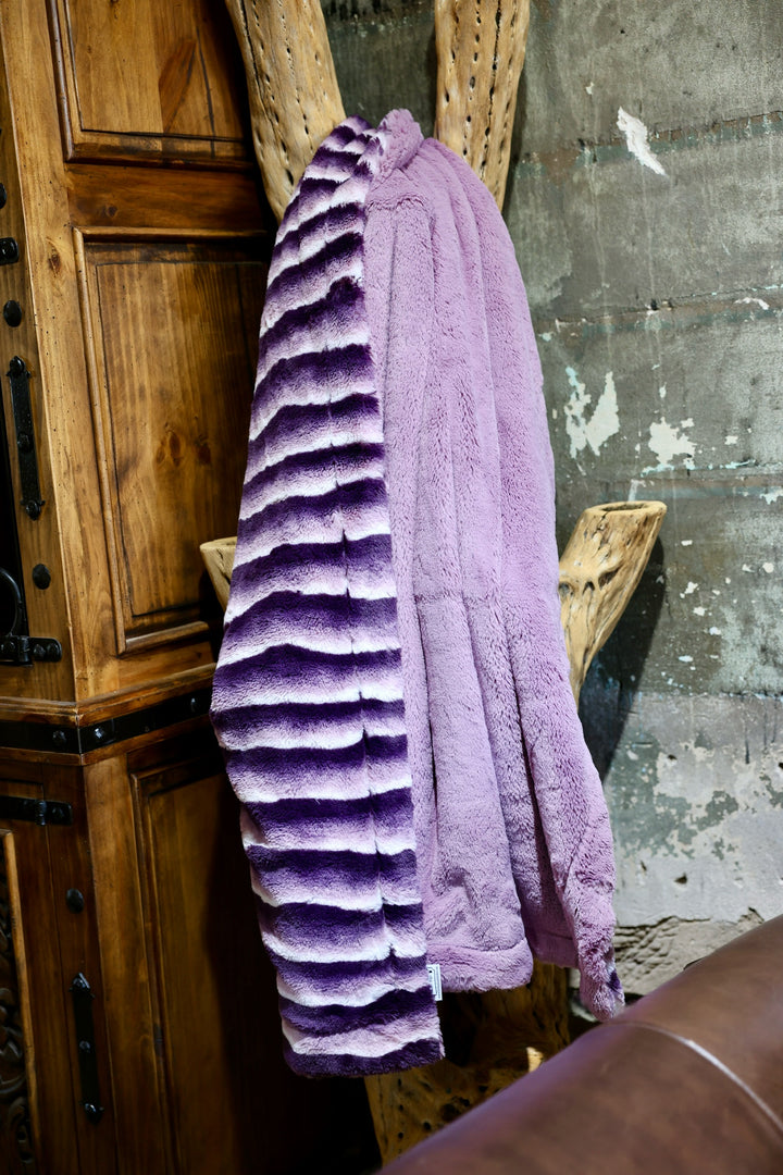 The Twilight Berry Glow Blanket
