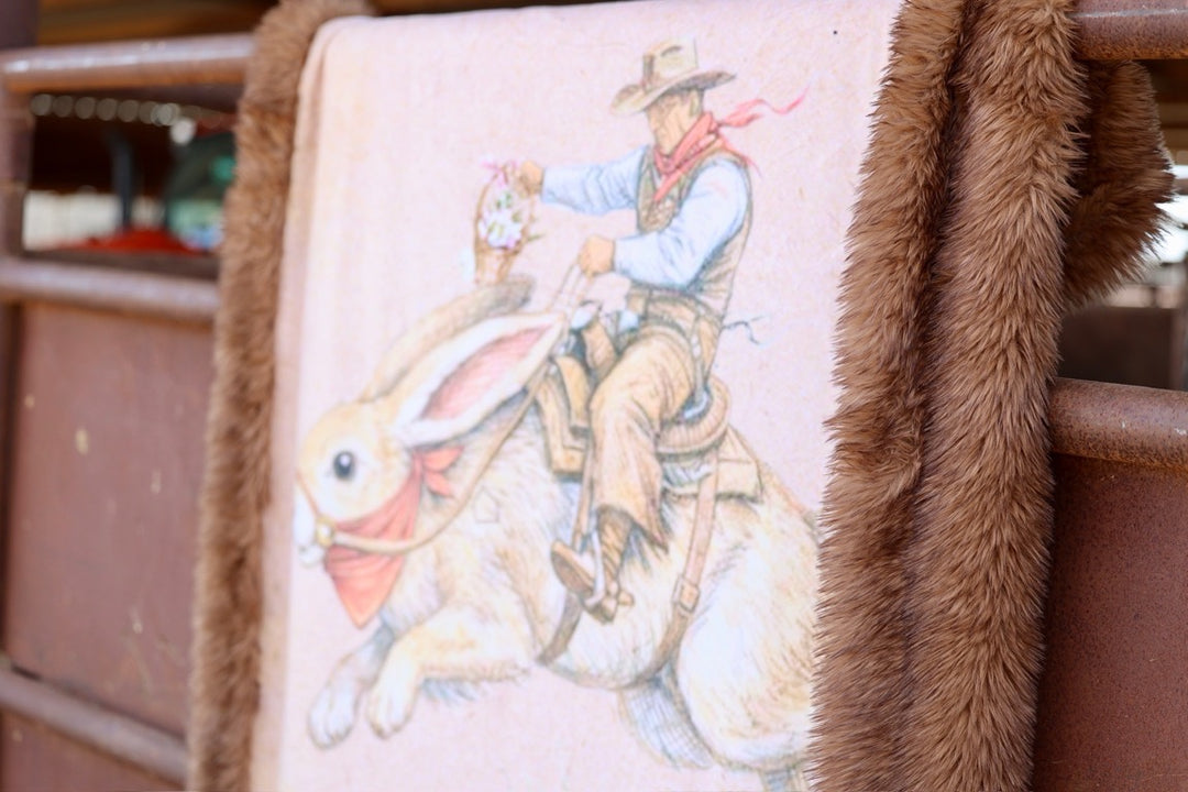 The Easter Grizzly Blanket