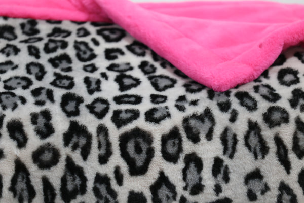 The Fuschia Leopard Blanket- RTS